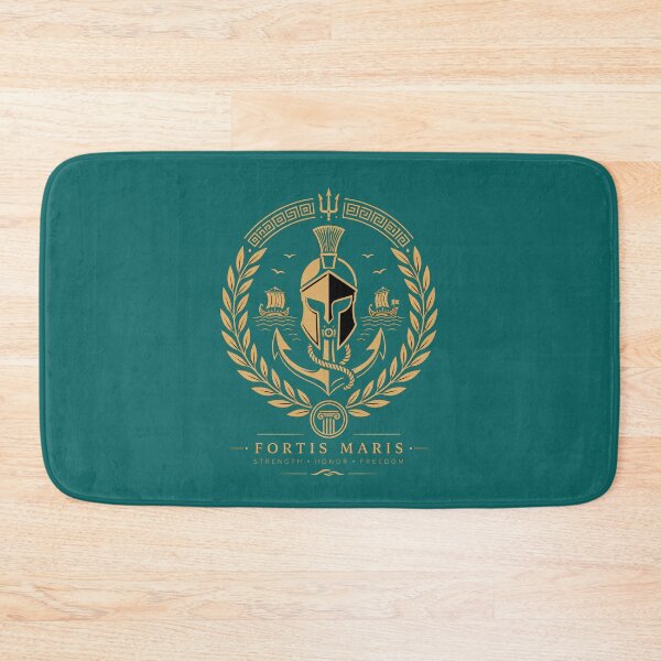 Item preview, Fortis Maris Spartan Warrior of the Sea Crest designed and sold by MWSailingClub.