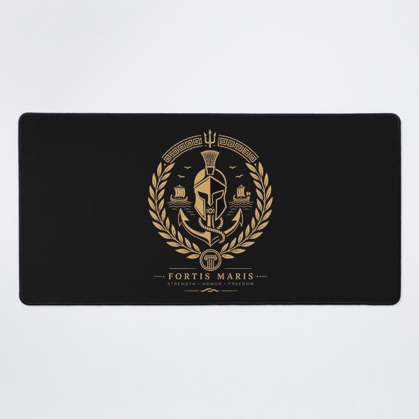 Item preview, Fortis Maris Spartan Warrior of the Sea Crest designed and sold by MWSailingClub.