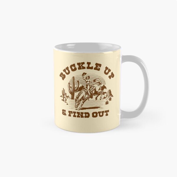 Item preview, Buckle Up & Find Out | Vintage Cowgirl Rodeo | Western Retro designed and sold by Abibless1998.