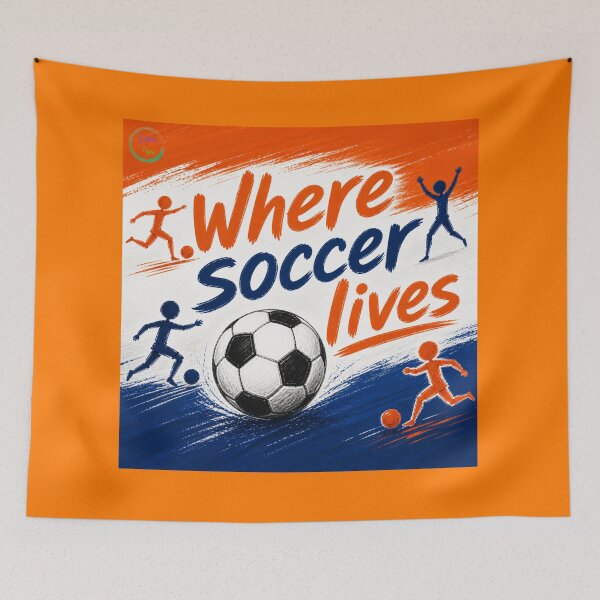 Item preview, Where Soccer Lives - Netherlands designed and sold by Endeva4eva.