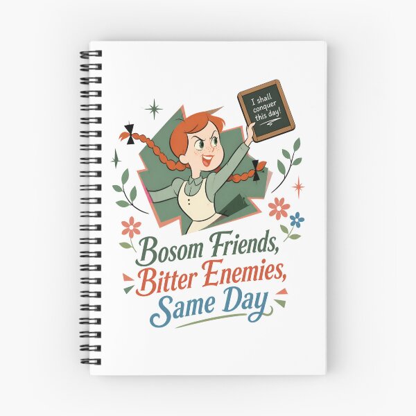Item preview, Anne of Green Gables Bosom Friends Bitter Enemies Same Day designed and sold by Fenay Designs.