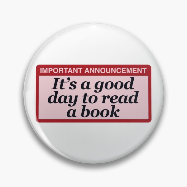Item preview, It's a good day to read announcement designed and sold by evereads.
