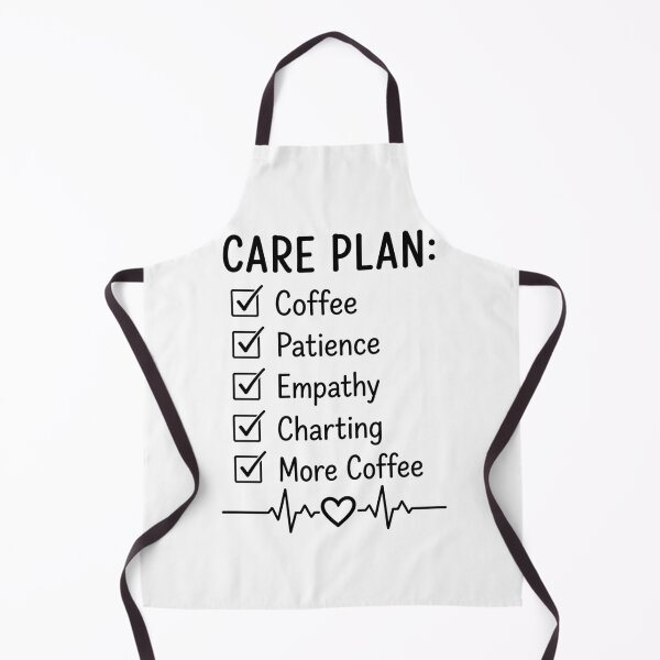 Item preview, Care Plan Coffee Patience Empathy Charting More Coffee Funny Nurse Shirt Healthcare Worker Humor Medical Checklist Design designed and sold by CareTastic Shop.