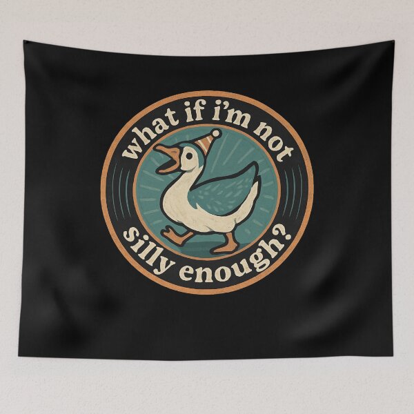 Item preview, What If I’m Not Silly Enough Duck designed and sold by SiarheiYur.