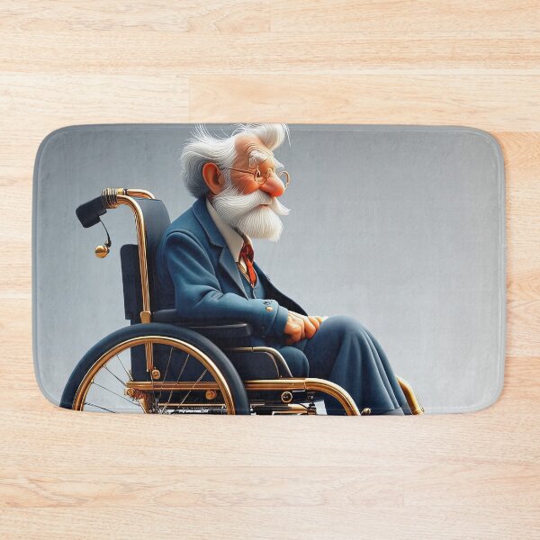 Item preview, Old Man riding a pimped Wheelchair designed and sold by Colin Bentham.