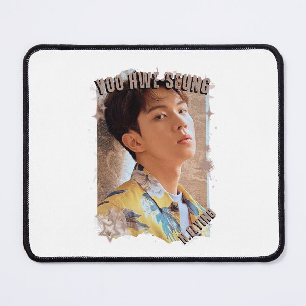 Item preview, N.Flying Yoo Hwe-seung Inspired Korean Rock Band Art Kpop Boy group K-music south korean Boy group Scrapbook Collage Cozy Y2K Vintage Design designed and sold by HELL0WBELLO.