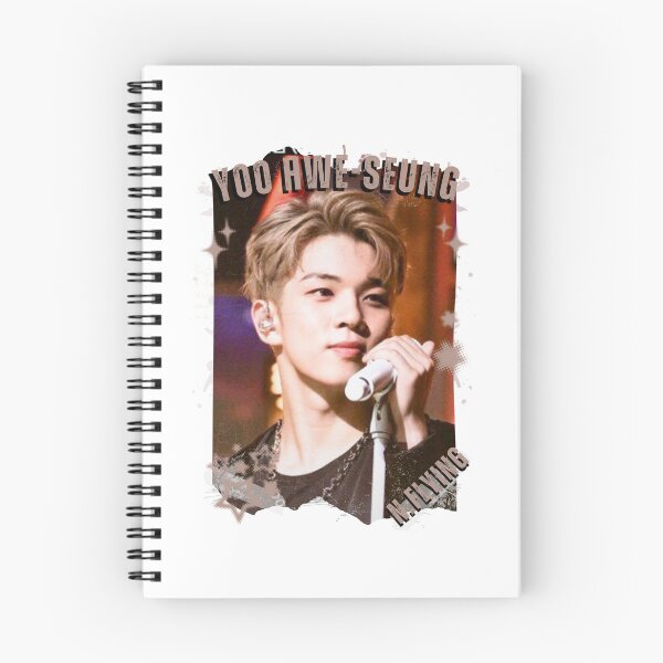 Item preview, N.Flying Yoo Hwe-seung Inspired Korean Rock Band Art Kpop Boy group K-music south korean Boy group Scrapbook Collage Cozy Y2K Vintage Design designed and sold by HELL0WBELLO.