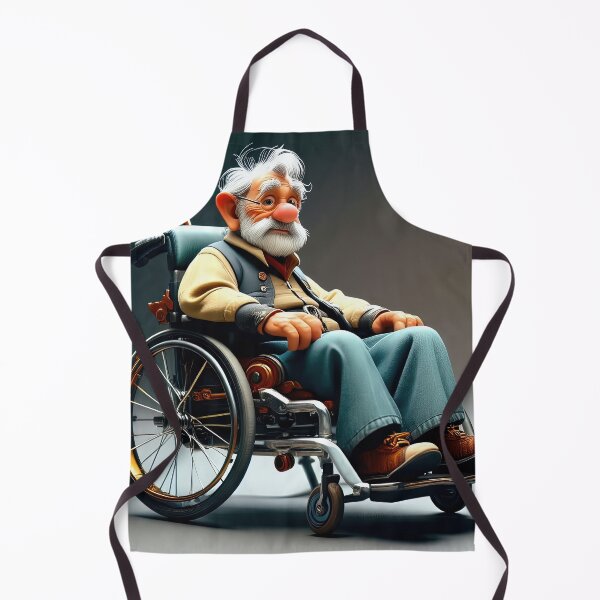 Item preview, Old Man riding a pimped Wheelchair designed and sold by Colin Bentham.