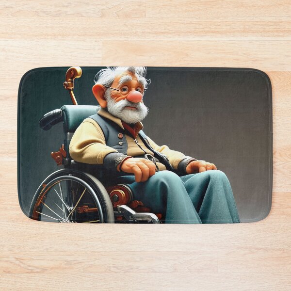 Item preview, Old Man riding a pimped Wheelchair designed and sold by Colin Bentham.