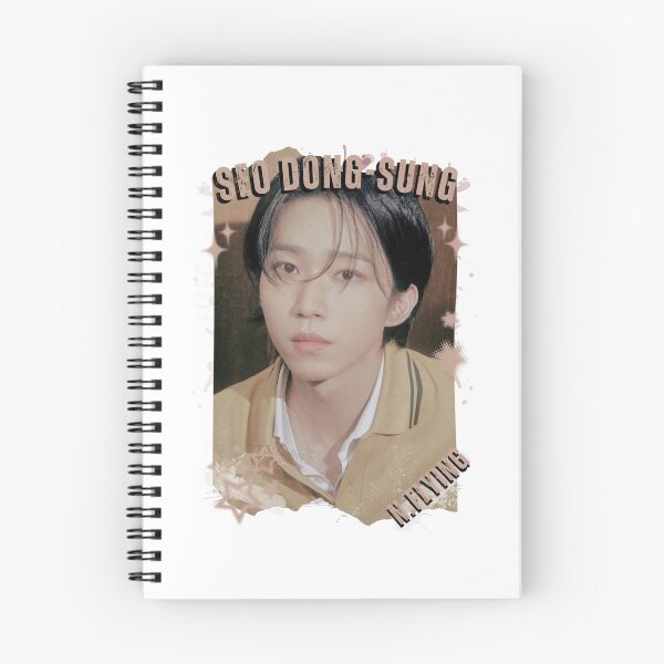 Item preview, N.Flying Seo Dong-sung Inspired Korean Rock Band Art Kpop Boy group K-music south korean Boy group Scrapbook Collage Cozy Y2K Vintage Design designed and sold by HELL0WBELLO.