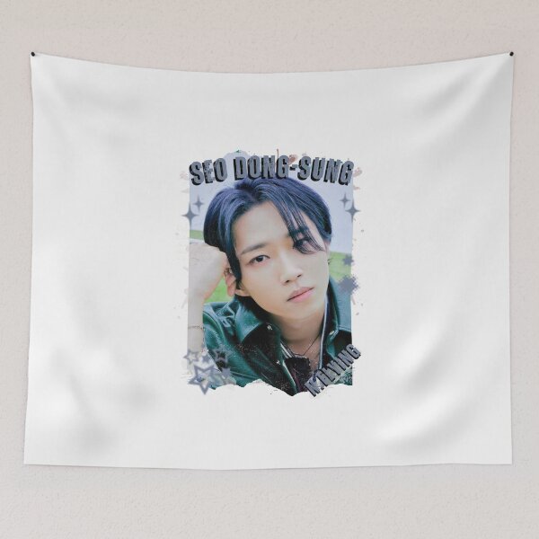 Item preview, N.Flying Seo Dong-sung Inspired Korean Rock Band Art Kpop Boy group K-music south korean Boy group Scrapbook Collage Cozy Y2K Vintage Design designed and sold by HELL0WBELLO.