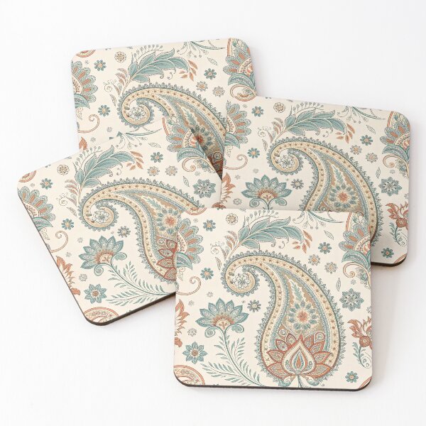 Item preview, Vintage Paisley Pattern – Boho Ornamental Seamless Design designed and sold by Erik Visnievskij.