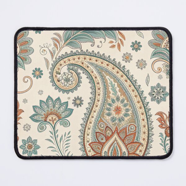 Item preview, Vintage Paisley Pattern – Boho Ornamental Seamless Design designed and sold by Erik Visnievskij.