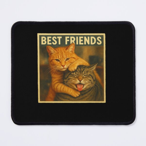 Item preview, Best Friends Vintage Orange Cats designed and sold by SiarheiYur.