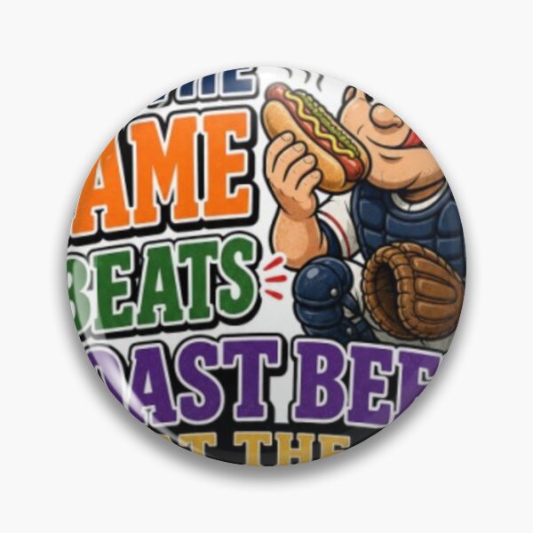 Item preview, - Baseball Foodie Quote designed and sold by Chromatic Artistry.
