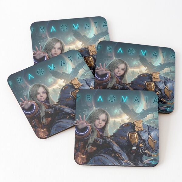 Item preview, PRAGMATA - Galactic Encounter Fan Art designed and sold by Tablotique.