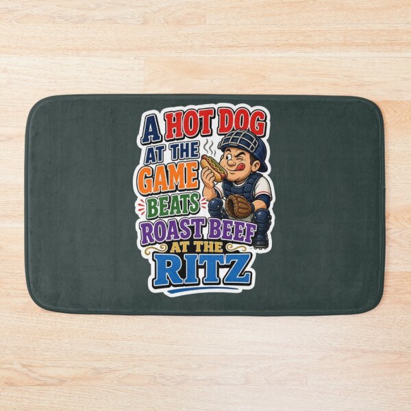 Item preview, - Baseball Foodie Quote designed and sold by Chromatic Artistry.