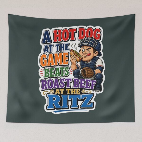 Item preview, - Baseball Foodie Quote designed and sold by Chromatic Artistry.