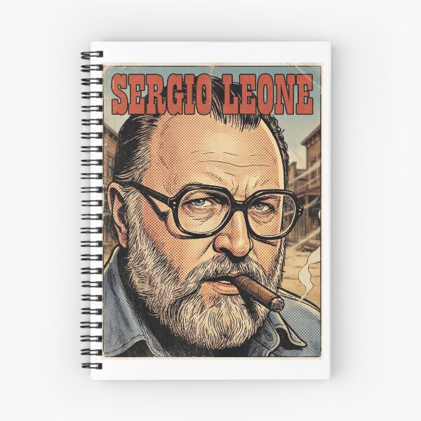 Item preview, Sergio Leone Spaghetti Western Cinema  Movie Film Director  designed and sold by Dry Ink.