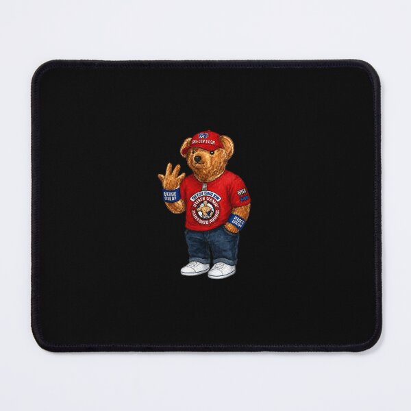 Item preview, John Cena Chill Teddy Bear  WWE Wrestling designed and sold by MBSdesingArt.