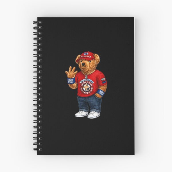 Item preview, John Cena Chill Teddy Bear  WWE Wrestling designed and sold by MBSdesingArt.