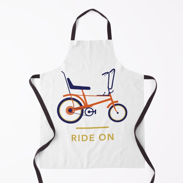 Item preview, Ride On Retro Bicycle Illustration designed and sold by retrobitsandbobs.