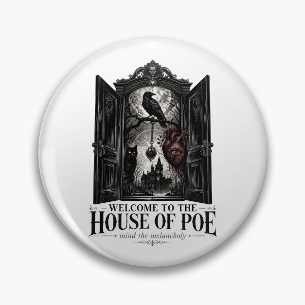 Item preview, Welcome to the House of Poe Mind the Melancholy Gothic Design designed and sold by Fenay Designs.