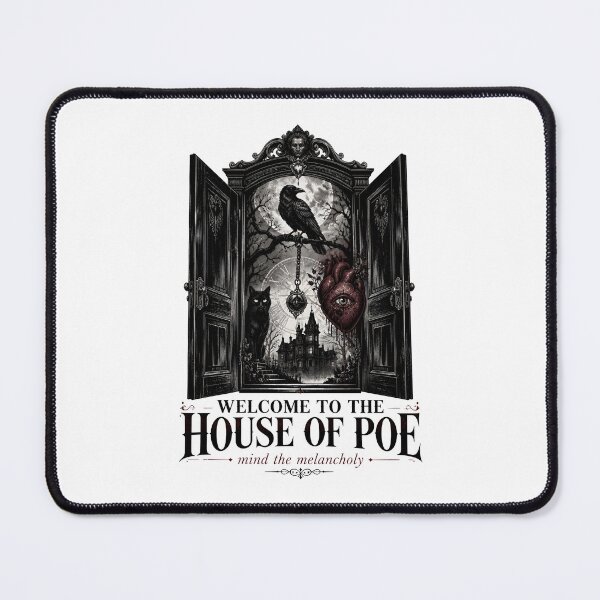 Item preview, Welcome to the House of Poe Mind the Melancholy Gothic Design designed and sold by Fenay Designs.
