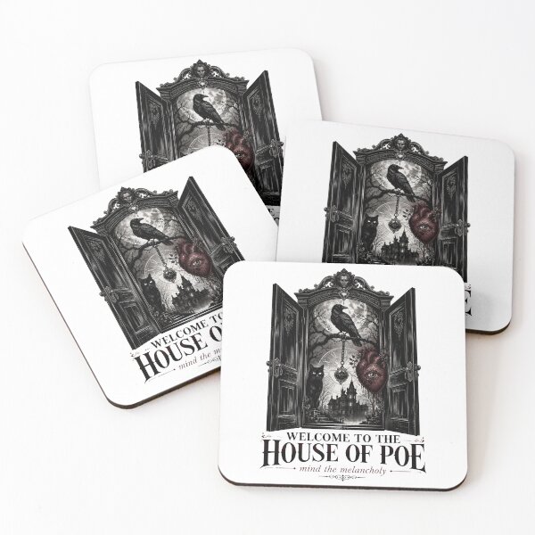 Item preview, Welcome to the House of Poe Mind the Melancholy Gothic Design designed and sold by Fenay Designs.