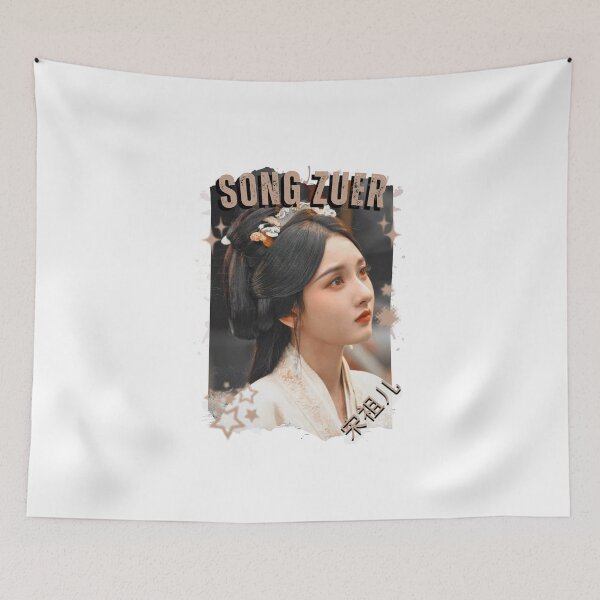 Item preview, Song Zuer — 宋祖儿 Chinese Drama Actress Cdrama China Drama Actor Aesthetic Historical Drama Portrait Art Fan art Chinese actor illustration designed and sold by HELL0WBELLO.