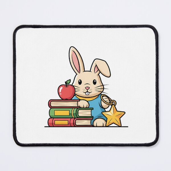 Item preview, Bunny Library Book Stack Gift designed and sold by pumsquare.