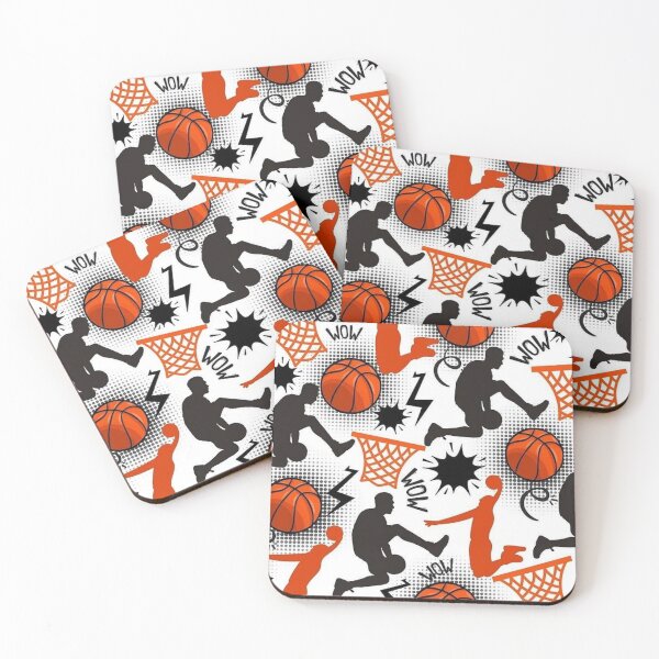 Item preview, Basketbll full-color digital art print designed and sold by Combatente.