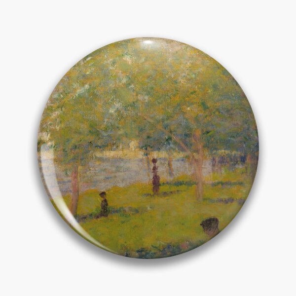 Item preview, Study for a Sunday on La Grande Jatte by Georges Seurat: Neo Impressionist Poster designed and sold by artofuniverse.