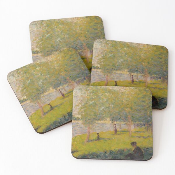 Item preview, Study for a Sunday on La Grande Jatte by Georges Seurat: Neo Impressionist Poster designed and sold by artofuniverse.