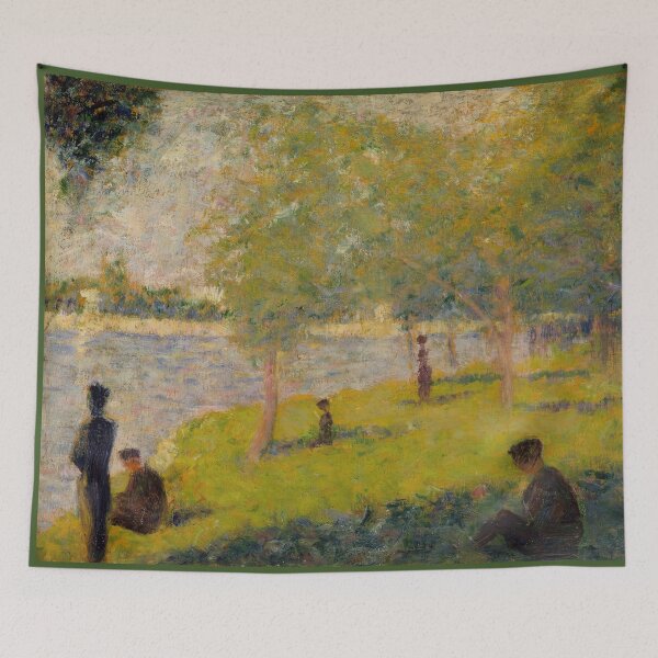 Item preview, Study for a Sunday on La Grande Jatte by Georges Seurat: Neo Impressionist Poster designed and sold by artofuniverse.