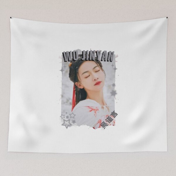 Item preview, Wu Jinyan — 吴谨言 Chinese Drama Actress Cdrama China Drama Actor Aesthetic Historical Drama Portrait Art Fan art Chinese actor illustration designed and sold by HELL0WBELLO.