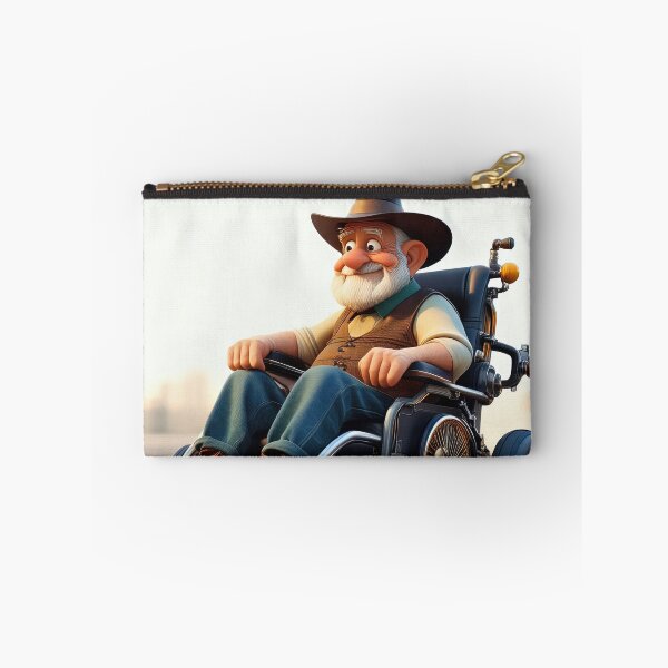 Item preview, Old Man riding a pimped Wheelchair designed and sold by Colin Bentham.