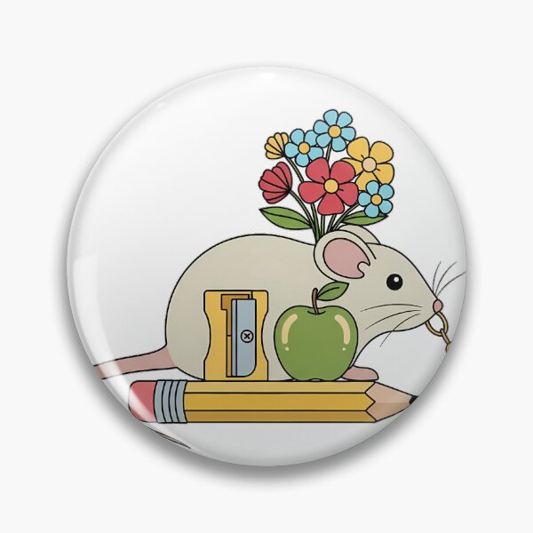 Item preview, Mouse Pencil Sharpener Flower Cluster Gift designed and sold by pumsquare.