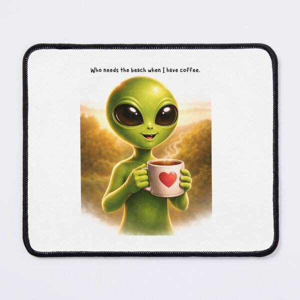 Item preview, Who Needs The Beach When I Have Coffee designed and sold by Peace,love,andbeaches.