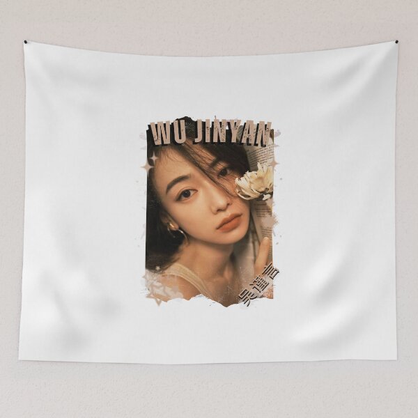 Item preview, Wu Jinyan — 吴谨言 Chinese Drama Actress Cdrama China Drama Actor Aesthetic Historical Drama Portrait Art Fan art Chinese actor illustration designed and sold by HELL0WBELLO.