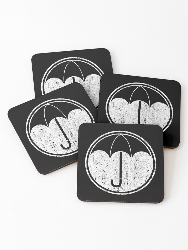 Thumbnail 1 of 5, Coasters (Set of 4), Umbrella Academy Symbol designed and sold by huckblade.