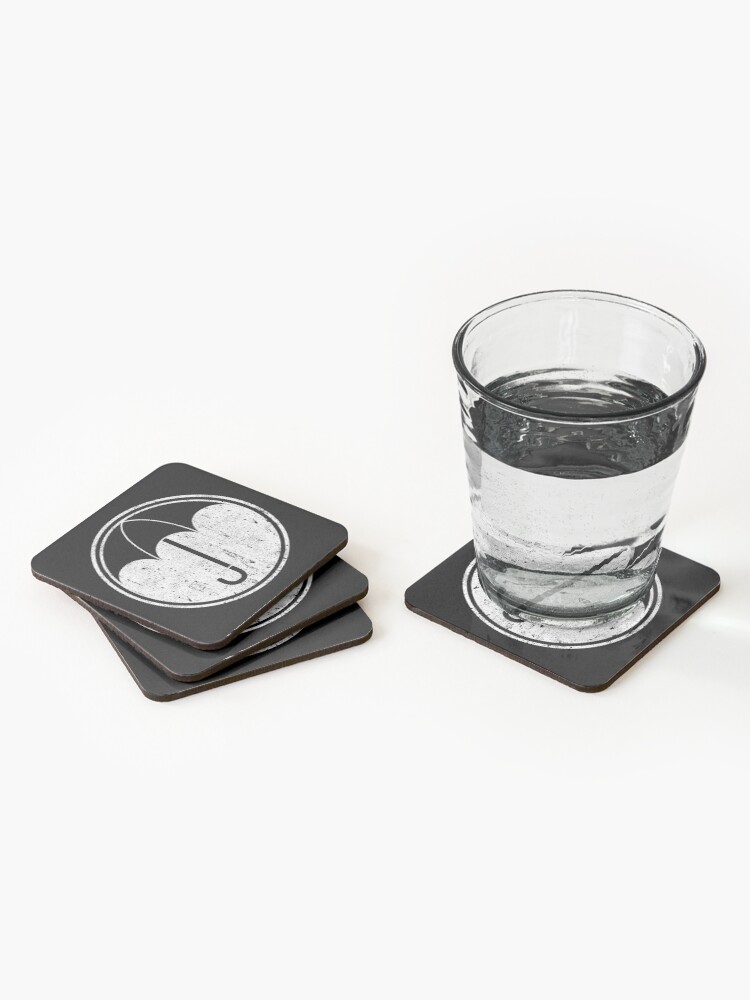 Thumbnail 2 of 5, Coasters (Set of 4), Umbrella Academy Symbol designed and sold by huckblade.