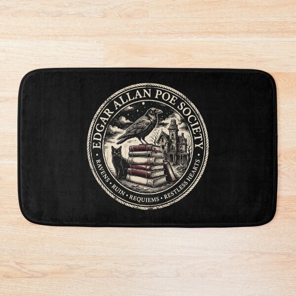 Item preview, Edgar Allan Poe Society Ravens Ruin Requiems Restless Hearts designed and sold by Fenay Designs.