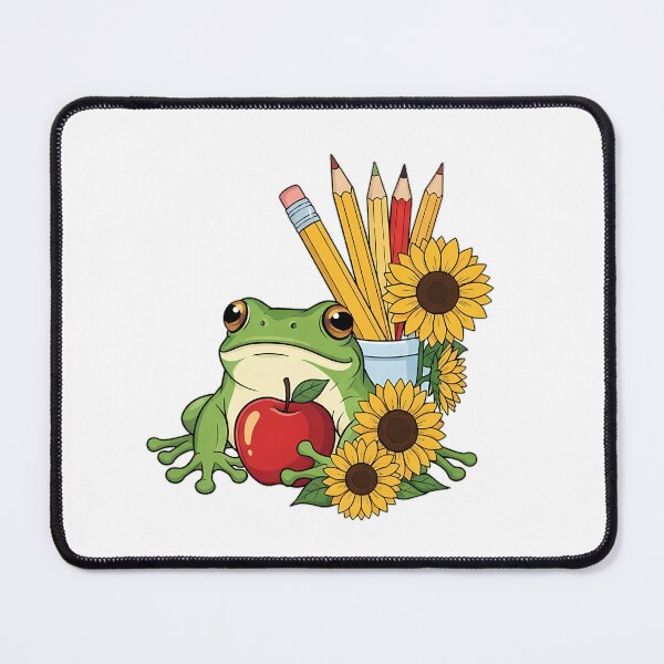 Item preview, Sunflower Ribbon Frog Apple Pencil Bundle Gift designed and sold by pumsquare.