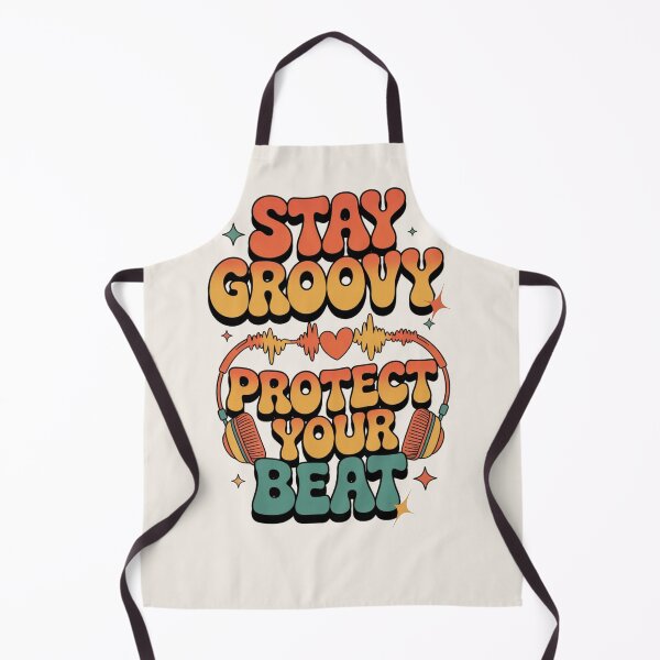 Item preview, Stay Groovy Protect Your Beat | Retro 70s Music Aesthetic designed and sold by Design_Your_Day.