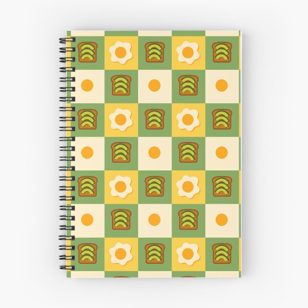 Item preview, Aesthetic Avocado Toast and Fried Egg Pattern - Minimalist Brunch Lover Art designed and sold by UniqueDesign751.