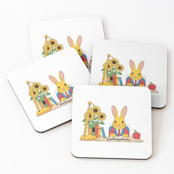 Item preview, Sunflower Ribbon Bunny Library Book Stack Gift designed and sold by pumsquare.
