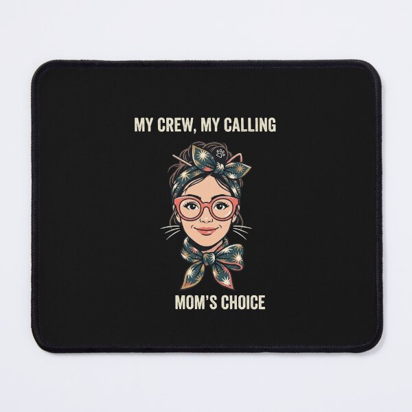Item preview, My Crew My Calling Cat Mom Graphic Tee designed and sold by artlife4.