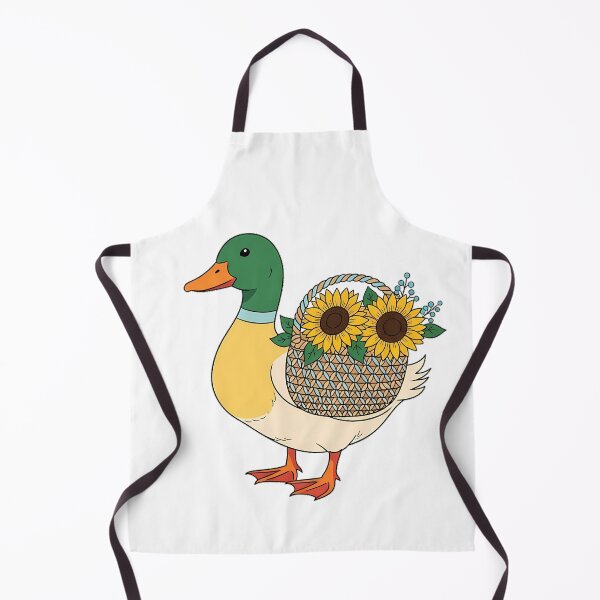 Item preview, Sunflower Ribbon Duck Crochet Basket Gift designed and sold by pumsquare.