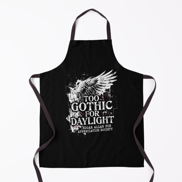 Item preview, Too Gothic for Daylight Edgar Allan Poe Appreciation Society designed and sold by Fenay Designs.